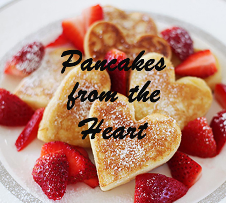 Pancakes from the Heart